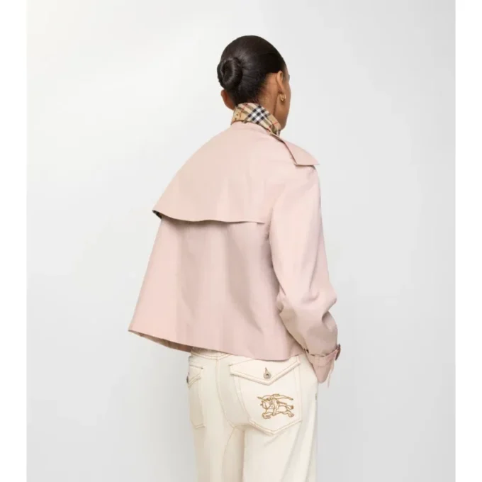 Chaqueta trench Mayfair corta de Tropical Gabardine