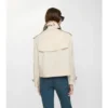 Chaqueta trench Mayfair corta de Tropical Gabardine Chaqueta trench Mayfair corta de Tropical Gabardine
