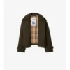 Chaqueta trench Mayfair corta de Tropical Gabardine Chaqueta trench Mayfair corta de Tropical Gabardine