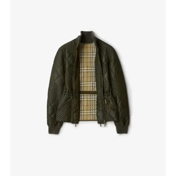 Chaqueta Wakerley de nailon con microcuadros Chaqueta Wakerley de nailon con microcuadros