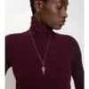 Collar con dije de caballero Collar con dije de caballero