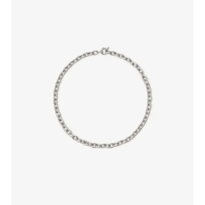 Collar de cadena con dijes