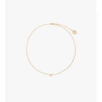 Collar de cadena fina con dijes