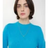 Collar de cadena fina con dijes