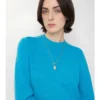 Collar de cadena fina con dijes