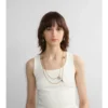 Collar de doble vuelta con dijes 