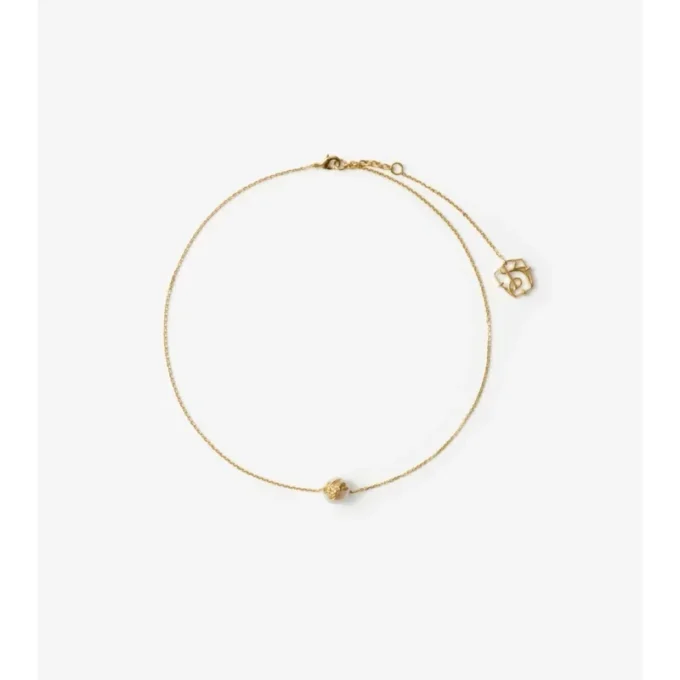 Collar EKD con perla solitaria esférica
