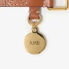 Collar para perro con estampado de cuadros pequeños Collar para perro con estampado de cuadros pequeños