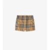 Conjunto de dos piezas de algodón con estampado de cuadros Conjunto de dos piezas de algodón con estampado de cuadros