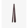 Corbata de seda con estampado de cuadros Corbata de seda con estampado de cuadros