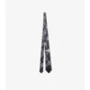 Corbata de seda con estampado de cuadros Corbata de seda con estampado de cuadros