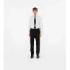 Corbata de seda con estampado de cuadros