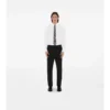 Corbata de seda con estampado de cuadros