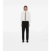 Corbata de seda con estampado de cuadros