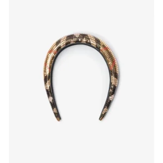 Diadema de malla con estampado
