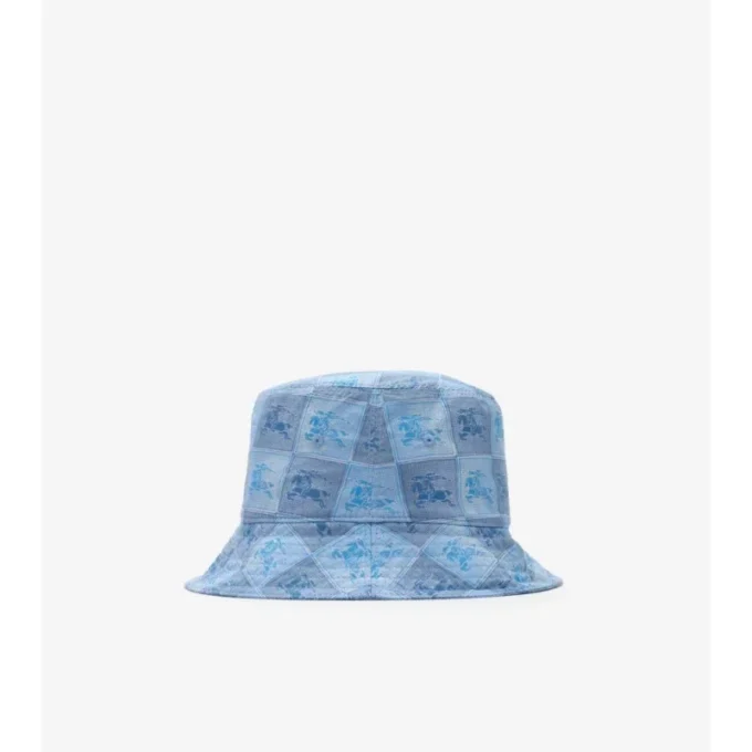 EKD Checkerboard Cotton Bucket Hat EKD Checkerboard Cotton Bucket Hat