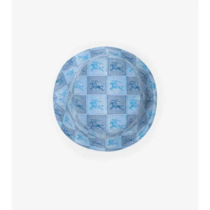 EKD Checkerboard Cotton Bucket Hat EKD Checkerboard Cotton Bucket Hat
