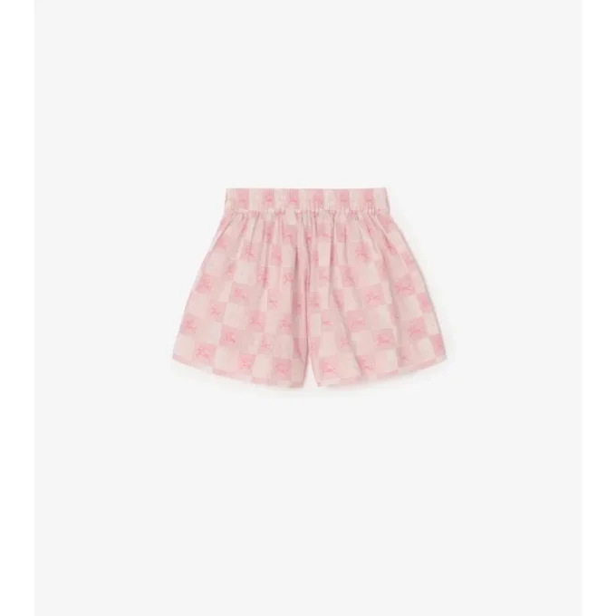 EKD Checkerboard Cotton Shorts EKD Checkerboard Cotton Shorts