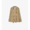 Gabardina Belgravia corta de algodón ligero Trench Coat Gabardina Belgravia corta de algodón ligero Trench Coat