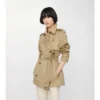 Gabardina Belgravia corta de algodón ligero Trench Coat Gabardina Belgravia corta de algodón ligero Trench Coat