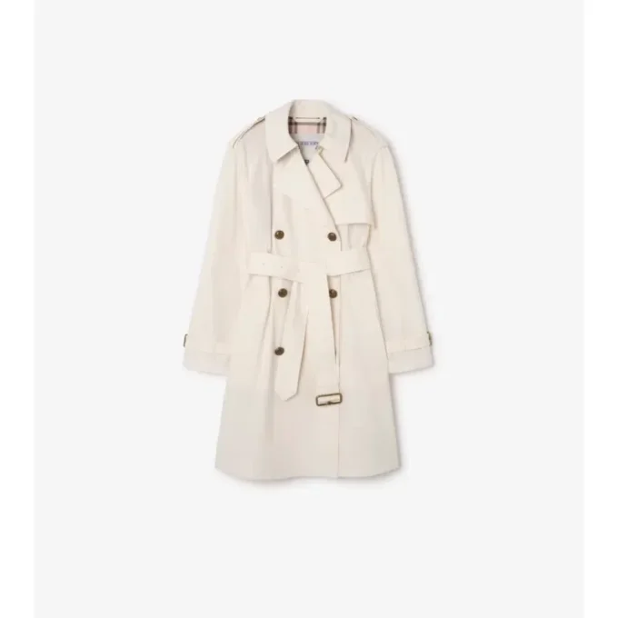 Gabardina Belgravia de algodón ligero de largo medio Trench Coat Gabardina Belgravia de algodón ligero de largo medio Trench Coat