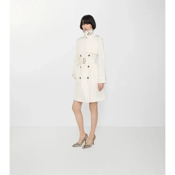 Gabardina Belgravia de algodón ligero de largo medio Trench Coat Gabardina Belgravia de algodón ligero de largo medio Trench Coat