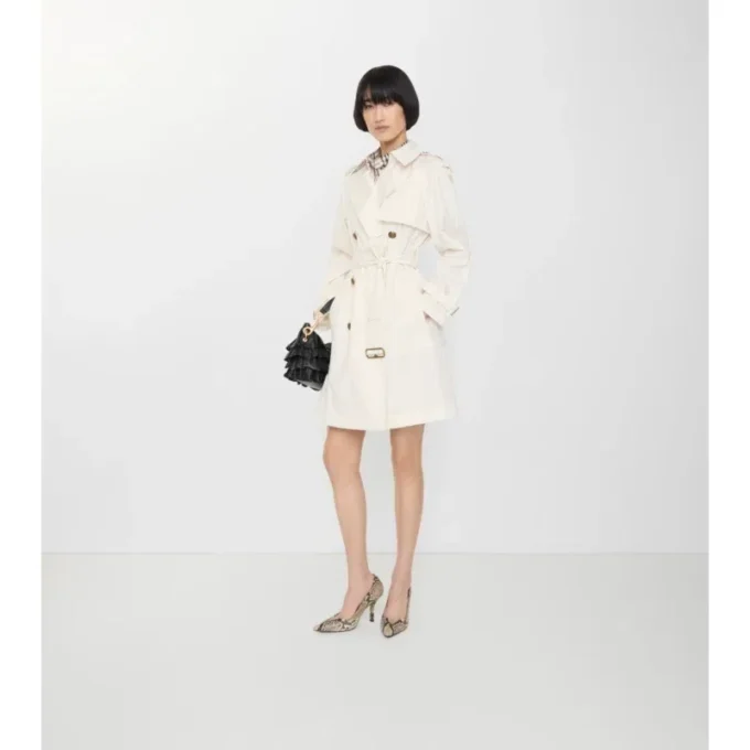 Gabardina Belgravia de algodón ligero de largo medio Trench Coat Gabardina Belgravia de algodón ligero de largo medio Trench Coat