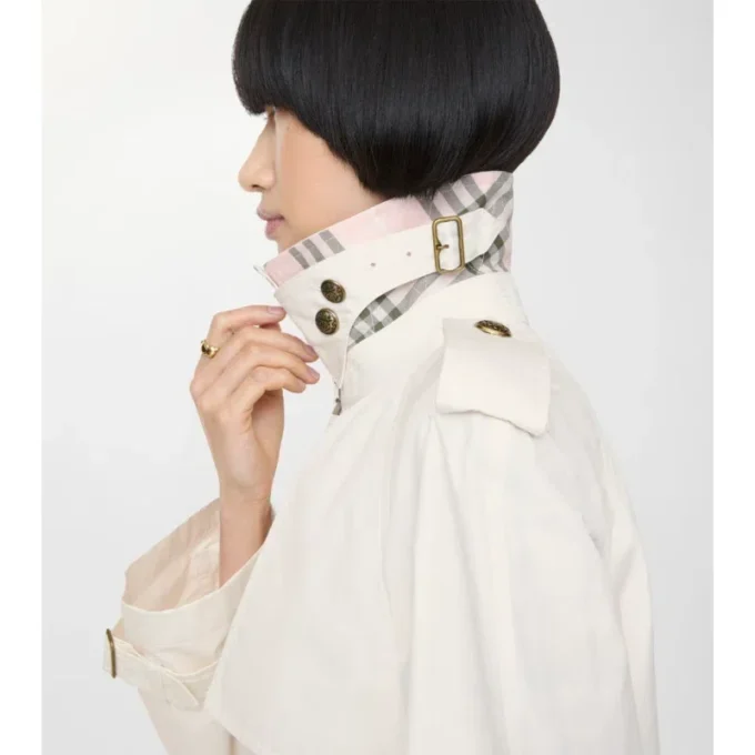 Gabardina Belgravia de algodón ligero de largo medio Trench Coat Gabardina Belgravia de algodón ligero de largo medio Trench Coat
