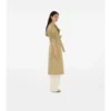 Gabardina Castleford con cuello largo a cuadros Gabardina Castleford con cuello largo a cuadros