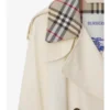 Gabardina Castleford de largo medio con cuello a cuadros Gabardina Castleford de largo medio con cuello a cuadros