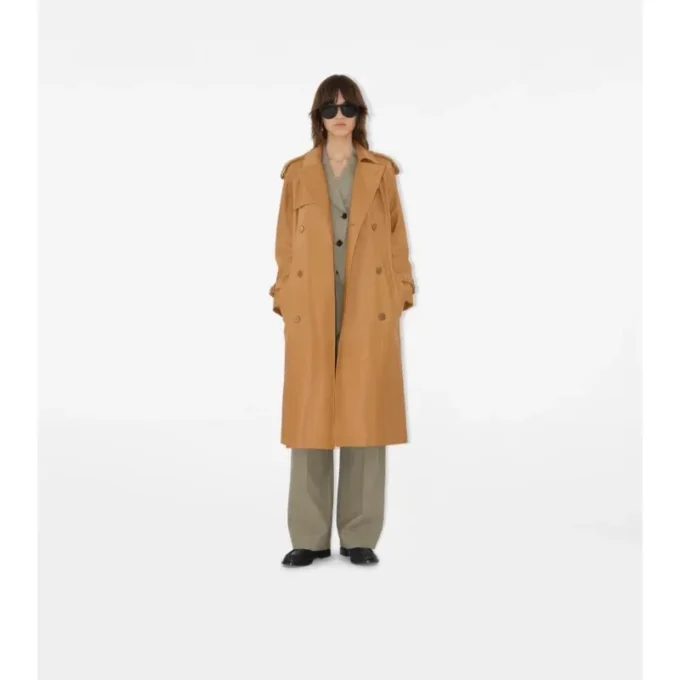 Gabardina Castleford larga de cuero Gabardina Castleford larga de cuero