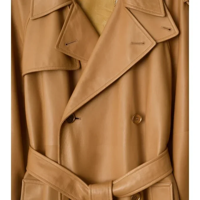 Gabardina Castleford larga de cuero Gabardina Castleford larga de cuero