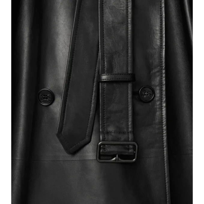 Gabardina Castleford larga de cuero Gabardina Castleford larga de cuero