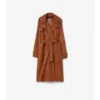 Gabardina Castleford larga de nubuck