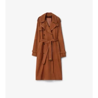 Gabardina Castleford larga de nubuck