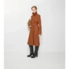 Gabardina Castleford larga de nubuck