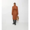 Gabardina Castleford larga de nubuck