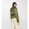 Gabardina corta de mezcla de nailon Gabardina corta de mezcla de nailon