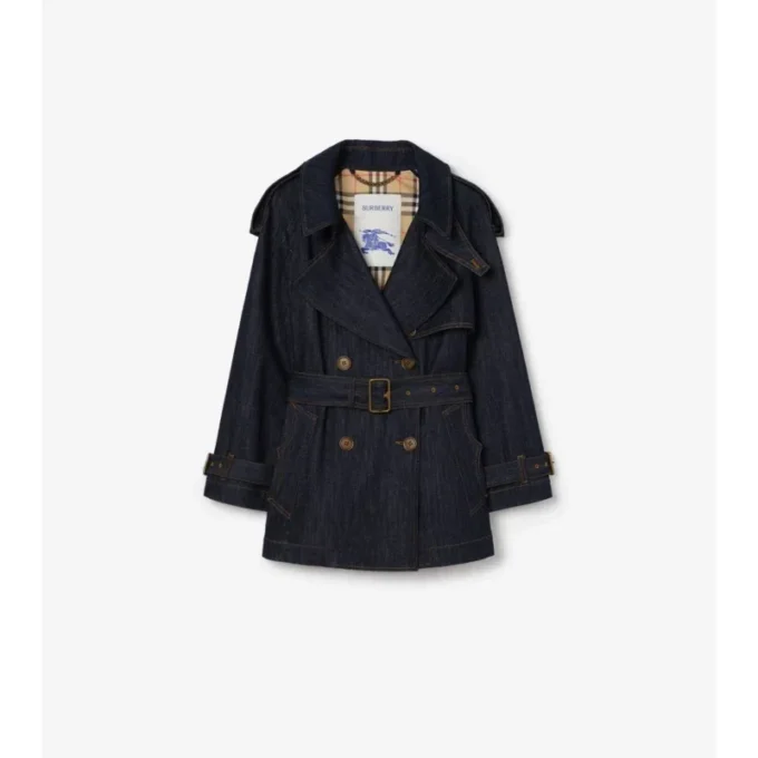 Gabardina corta Fitzrovia de Denim