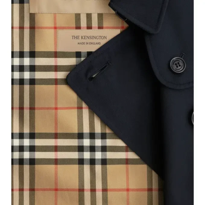 Gabardina Kensington Heritage Trench Coat de largo medio