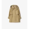 Gabardina de algodón con capucha Gabardina de algodón con capucha