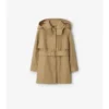 Gabardina de algodón con capucha Gabardina de algodón con capucha