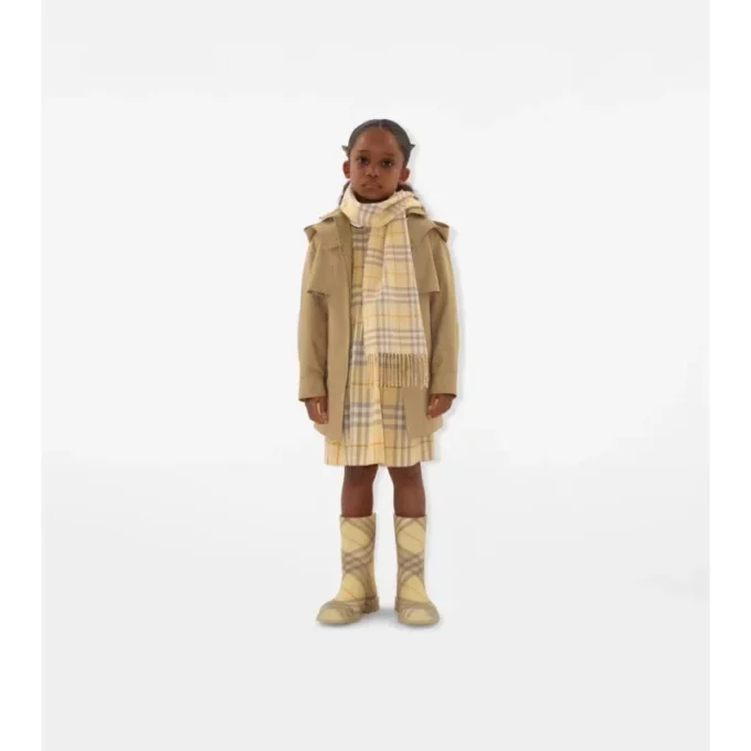 Gabardina de algodón con capucha Gabardina de algodón con capucha