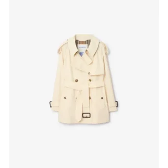 Gabardina Fitzrovia corta de algodón ligero Trench Coat Gabardina Fitzrovia corta de algodón ligero Trench Coat