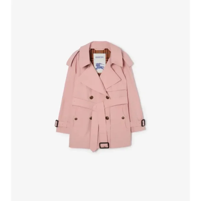 Gabardina Fitzrovia corta de algodón ligero Trench Coat Gabardina Fitzrovia corta de algodón ligero Trench Coat