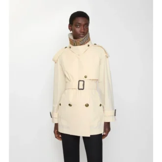 Gabardina Fitzrovia corta de algodón ligero Trench Coat Gabardina Fitzrovia corta de algodón ligero Trench Coat