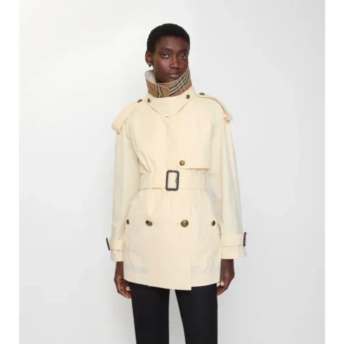 Gabardina Fitzrovia corta de algodón ligero Trench Coat Gabardina Fitzrovia corta de algodón ligero Trench Coat