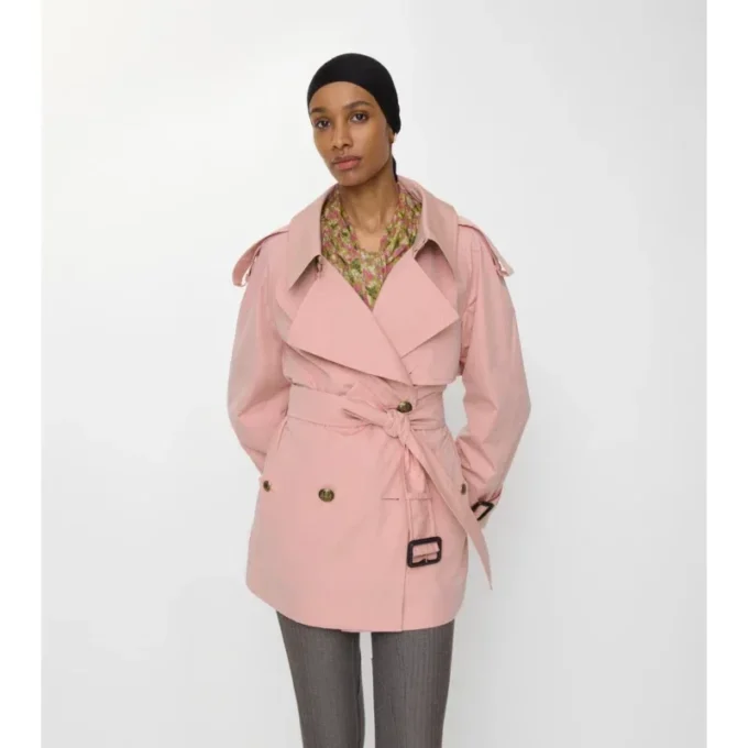 Gabardina Fitzrovia corta de algodón ligero Trench Coat Gabardina Fitzrovia corta de algodón ligero Trench Coat