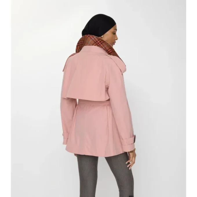 Gabardina Fitzrovia corta de algodón ligero Trench Coat Gabardina Fitzrovia corta de algodón ligero Trench Coat