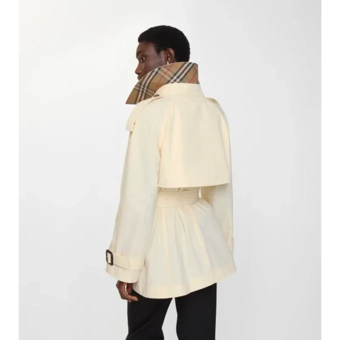 Gabardina Fitzrovia corta de algodón ligero Trench Coat Gabardina Fitzrovia corta de algodón ligero Trench Coat
